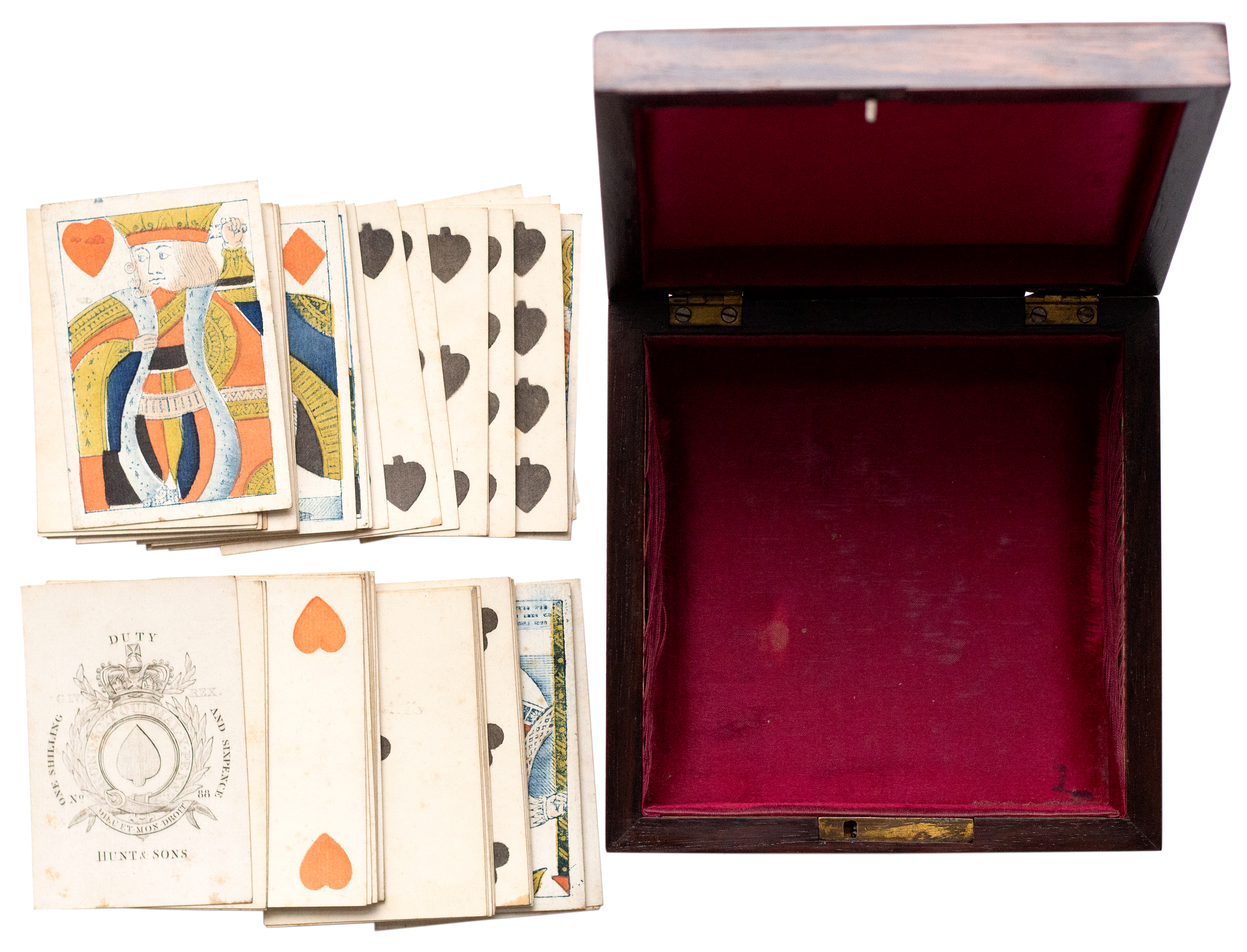 Great Britain, Antique Games, Playing Cards, 1827, EF