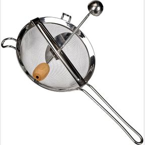 Ibili Stainless Steel Food Mill with Hand Crank | SMALL TORN MARK VISIBLE