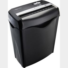6 SHEET AMAZON BASICS 6 SHEET CROSS CUT PAPER AND CREDIT CARD HOME OFFICE SHREDDER WITH 3.8 GALLON BIN, BLACK DOESN T WORK