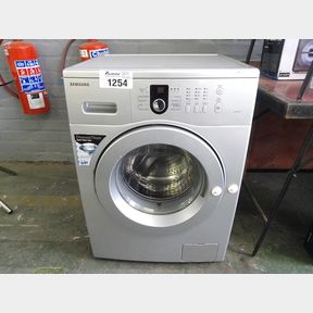SAMSUNG WASHING MACHINE - FRONT LOADER - SILVER