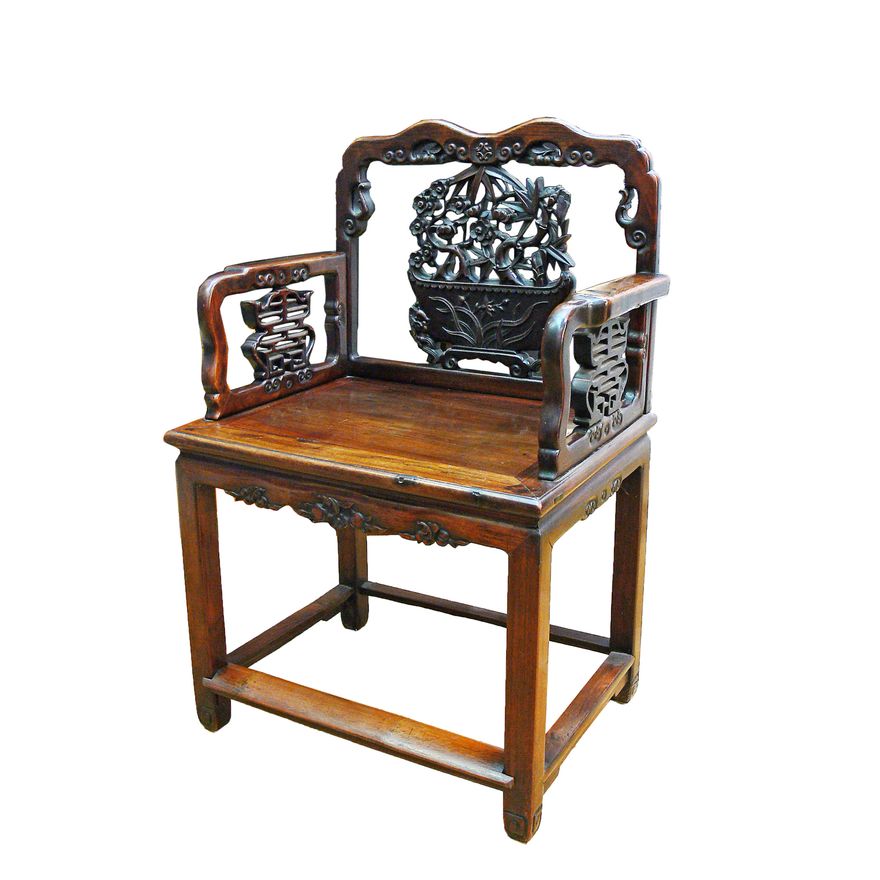 Fotel, prowincja Guangdong, Chiny, l. 1800–1890