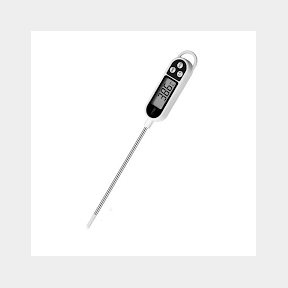 LPS Stainless Steel Digital Cooking Food Liquid Thermometer Tool - LCD Digital BBQ Food Liquid Cooking Thermometer Measuring Probe Kitchen Tool for Households-51461/2562 B2 (S5)C