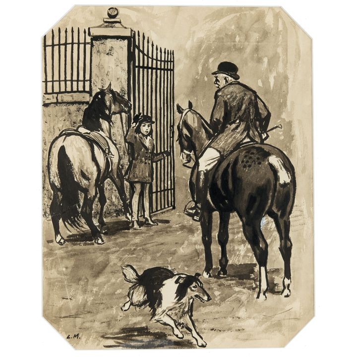 Ludwik Maciąg | Ilustracja do Lassie, wróć!