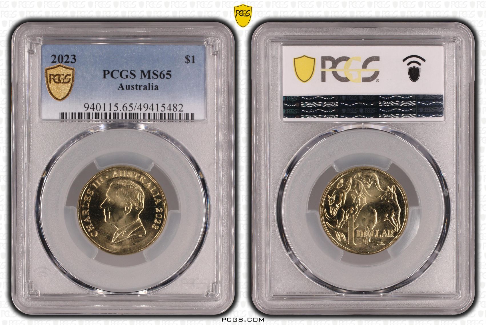 One Dollar, 2023, PCGS MS65