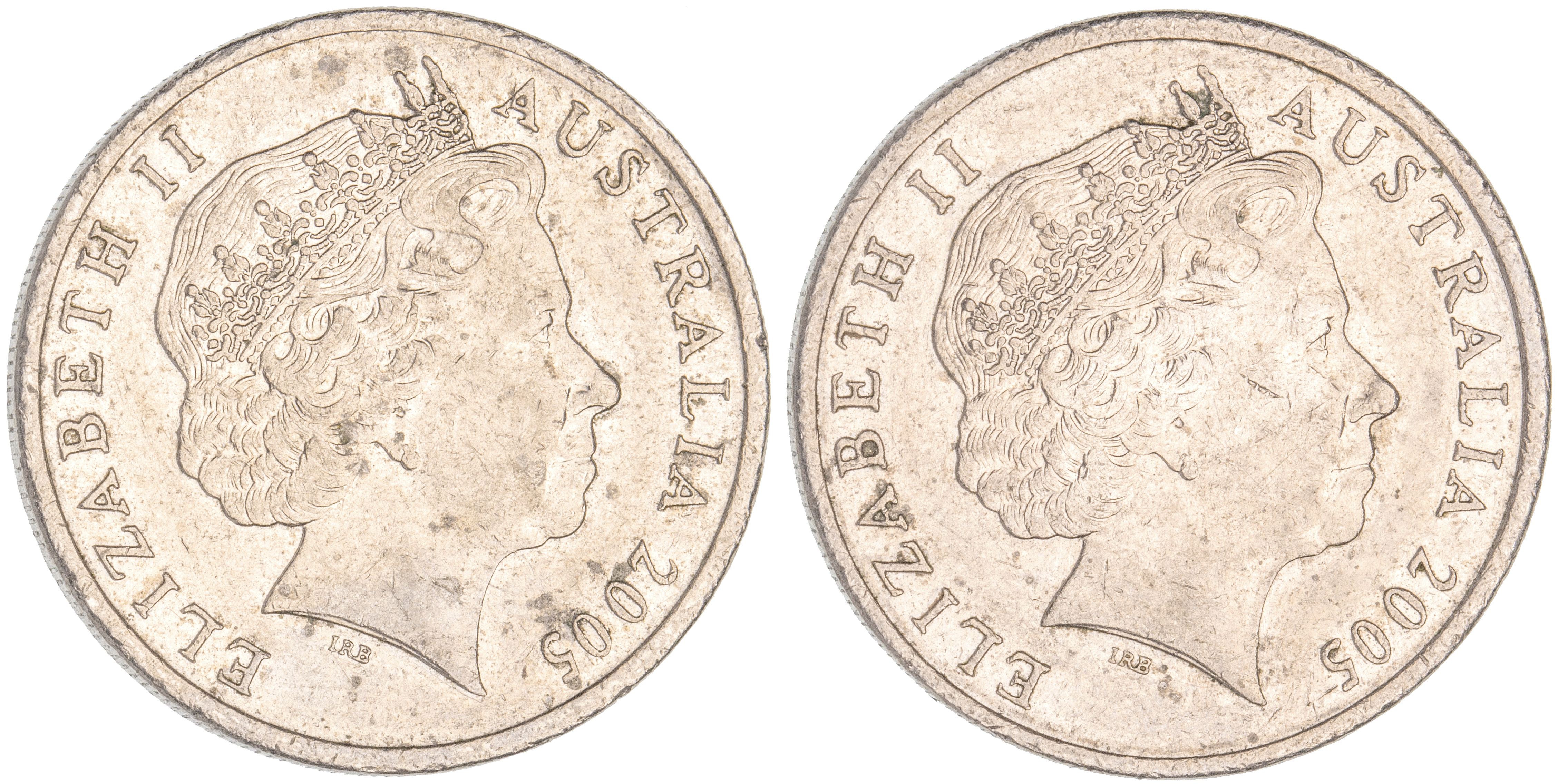 Elizabeth II, Ten Cents, 2005, gVF