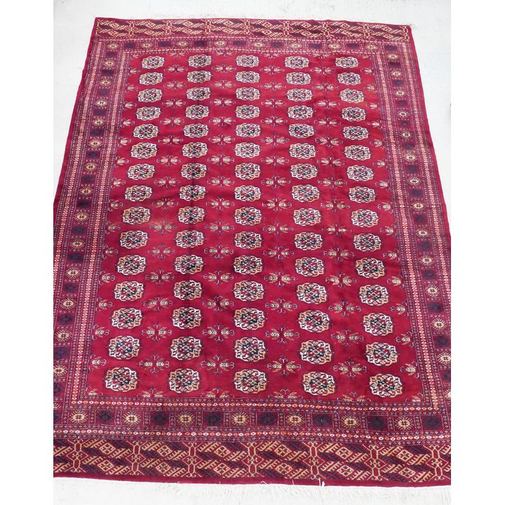 Red Bokhara Oriental Rug- 8' x 10'8''