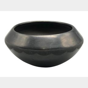 Vintage San Ildefonso Pot By Santana And Adam