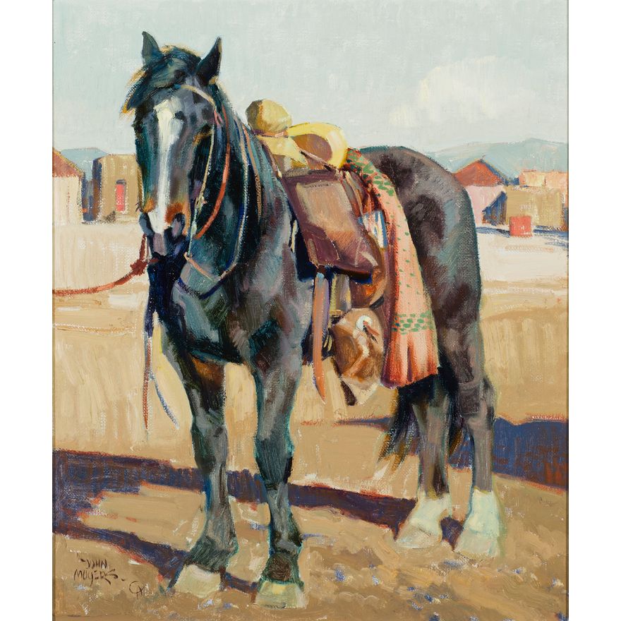 John Moyers (1958- ), El Caballo Negro