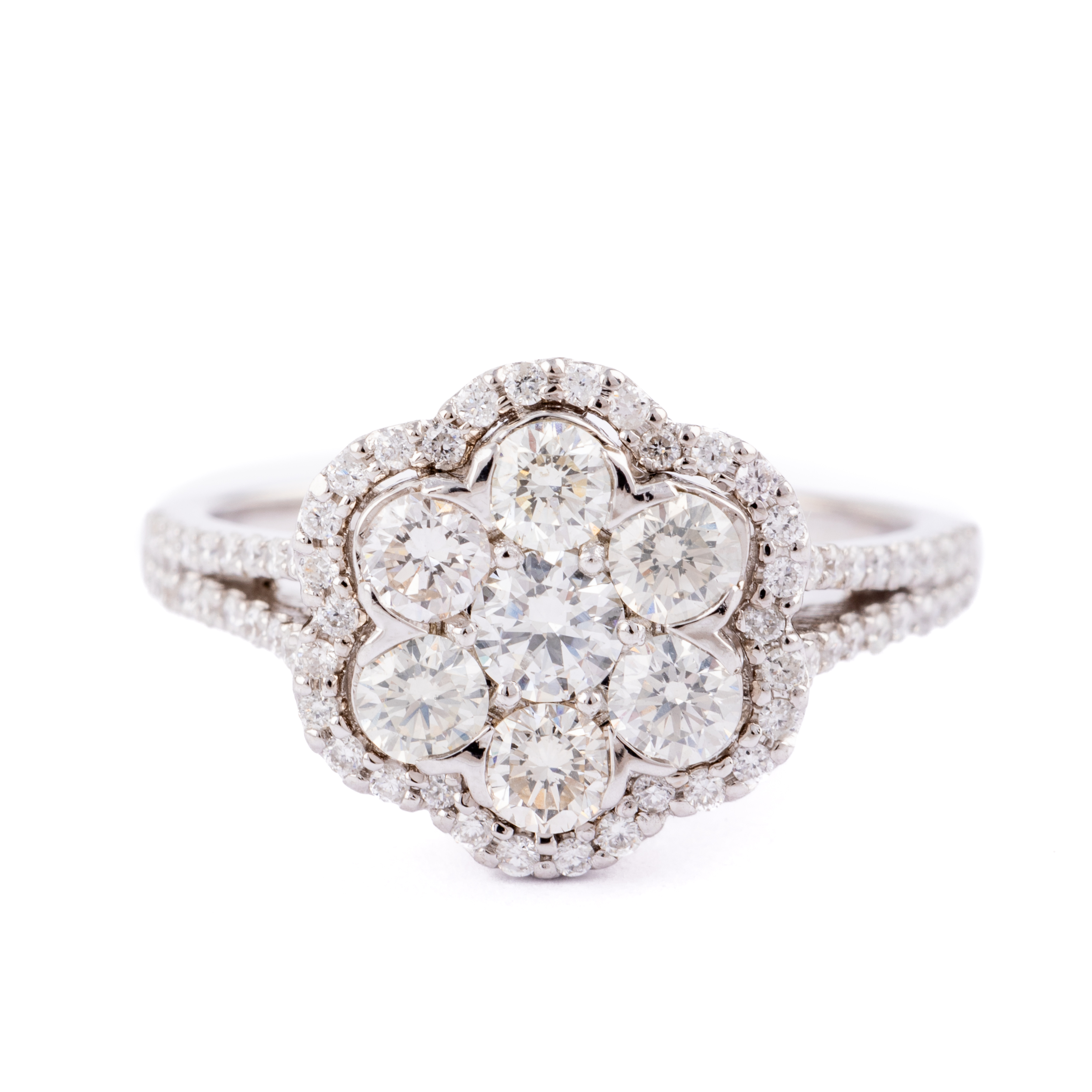 1.00 Carat Diamond Ring 18ct Gold,