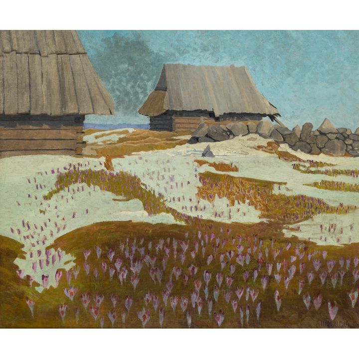 Alfred Terlecki | Krokusy na hali, 1914 r.