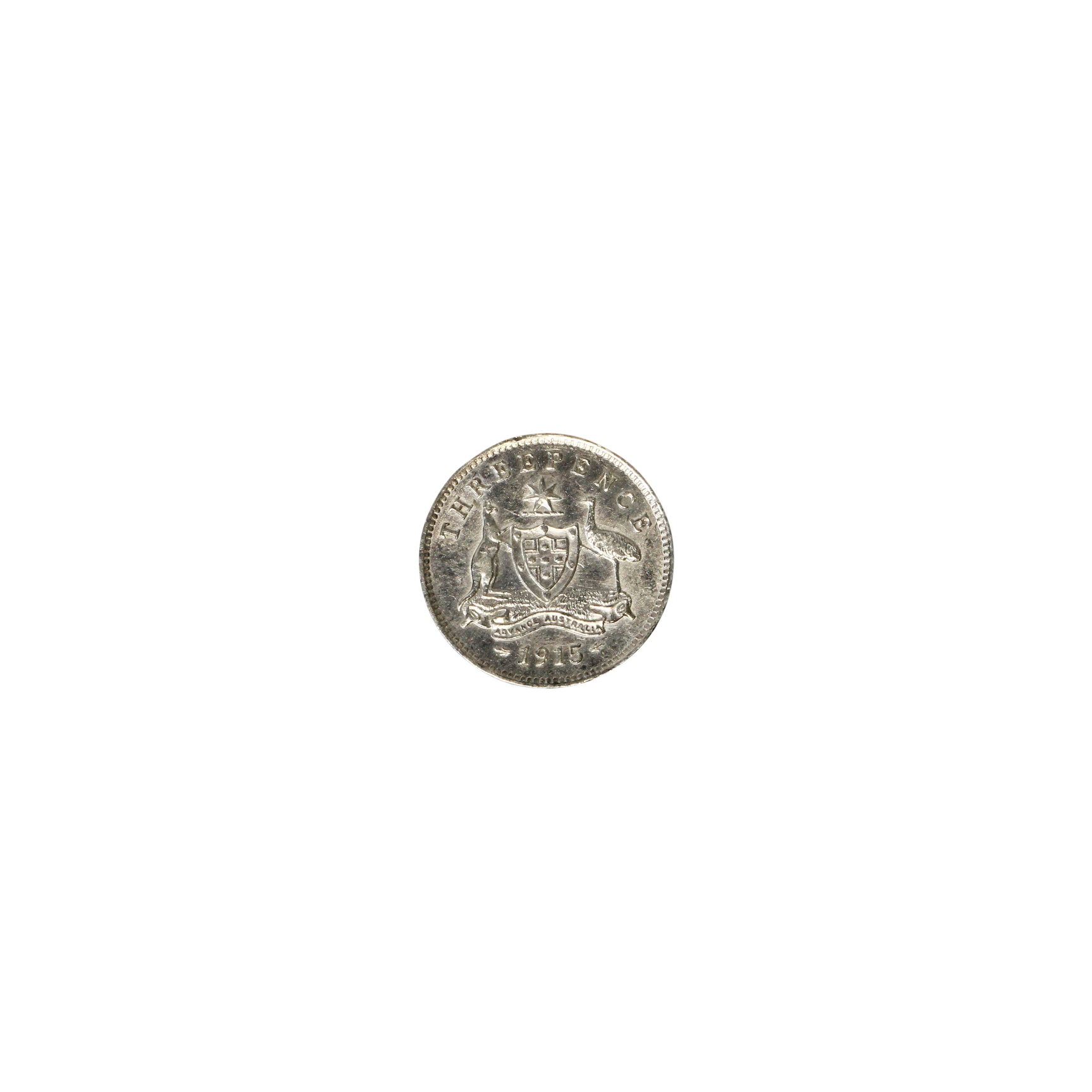 953. · George V, Threepence, 1915, gEF
