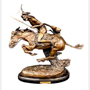 "The Cheyenne" A Remington Recast Bronze