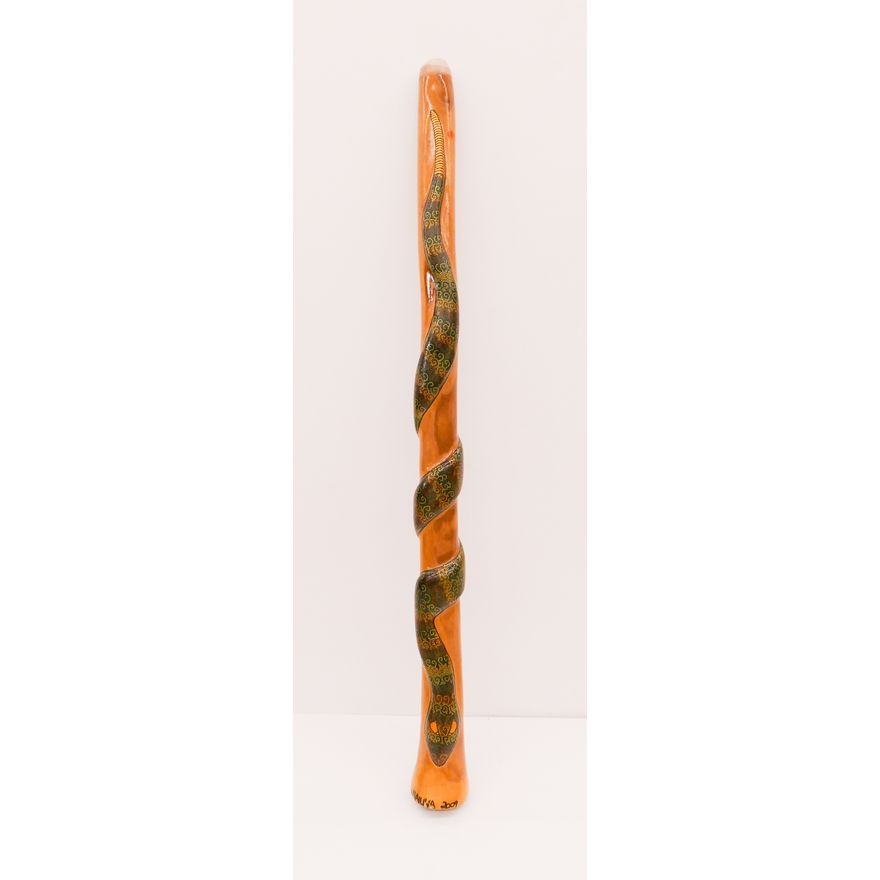 Naiuwa African Carved Snake Pole- 59''