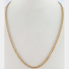 9CT YELLOW GOLD ROPE CHAIN - 51929/001