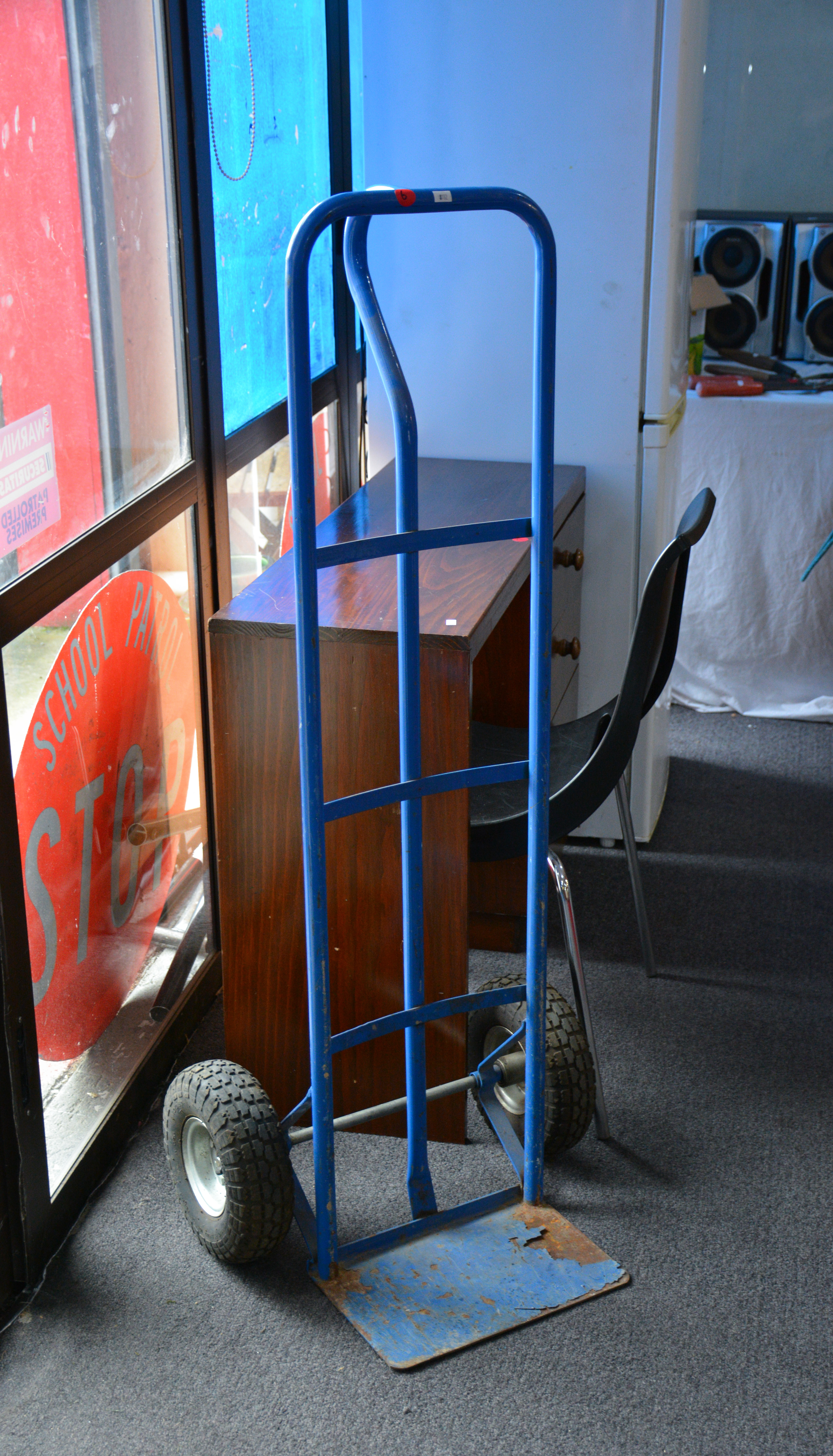 Blue Hand Truck — sold at auction in New Zealand for $35