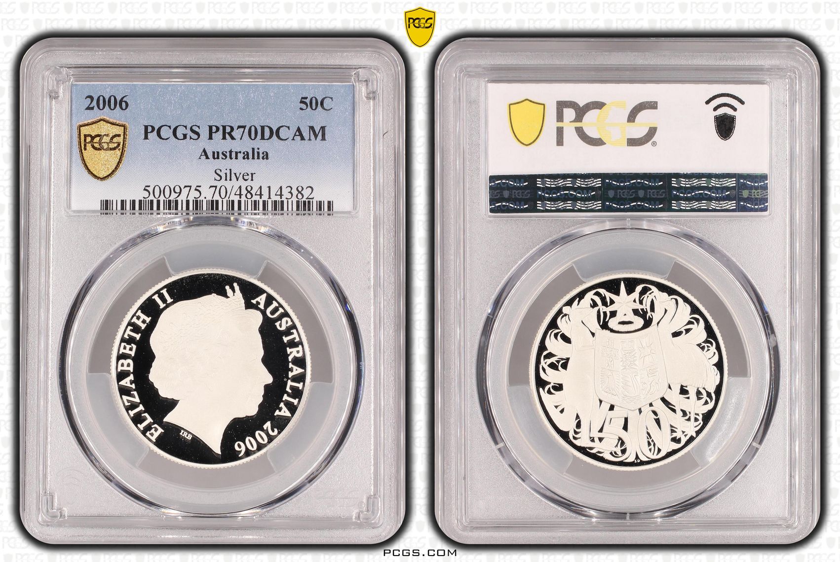 Silver, Fifty Cent, 2006, PCGS PR70DCAM