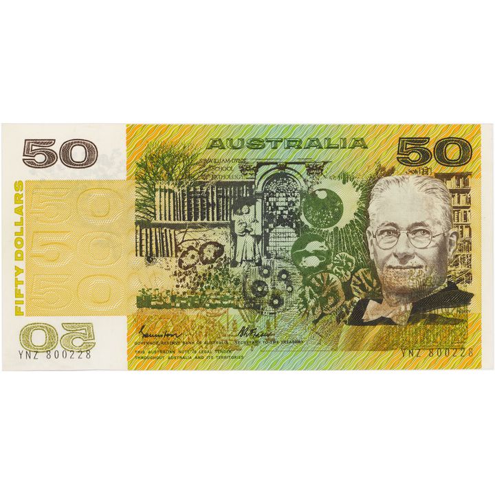 Johnston/Fraser, Fifty Dollars, 1985, EF