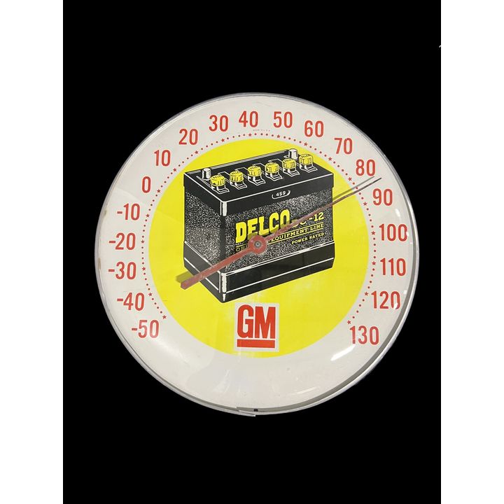 GM Delco Batteries Thermometer