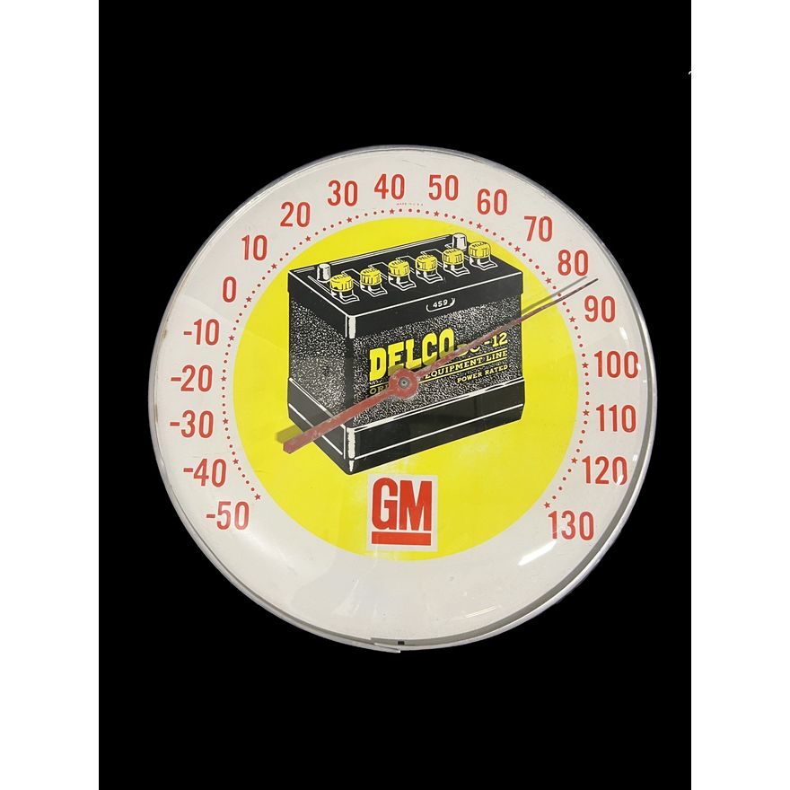 GM Delco Batteries Thermometer