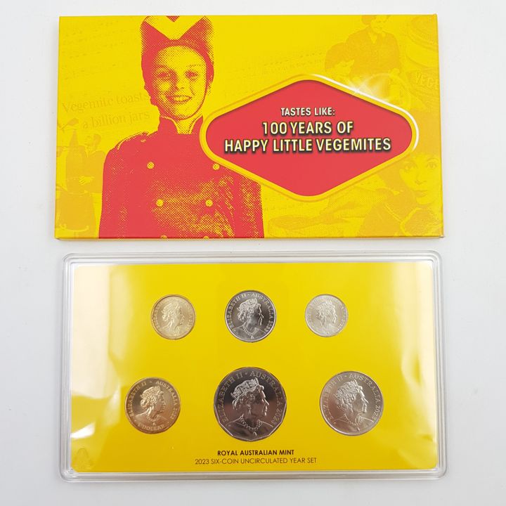 Happy Little Vegemites Unc. Coin Set