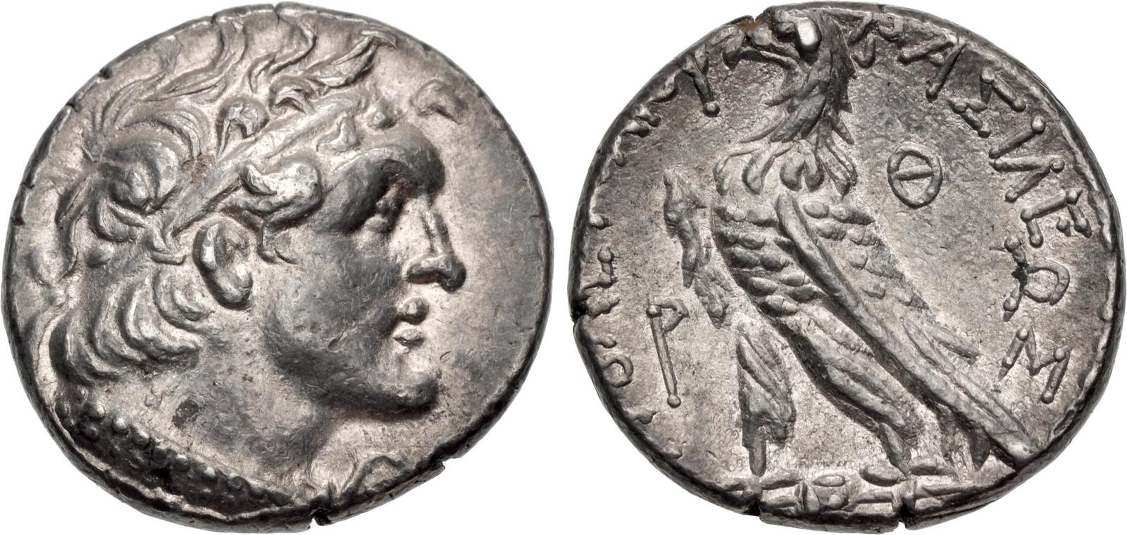 PTOLEMAIC KINGS of EGYPT. Ptolemy VI Philometor. Second sole reign, 163 ...