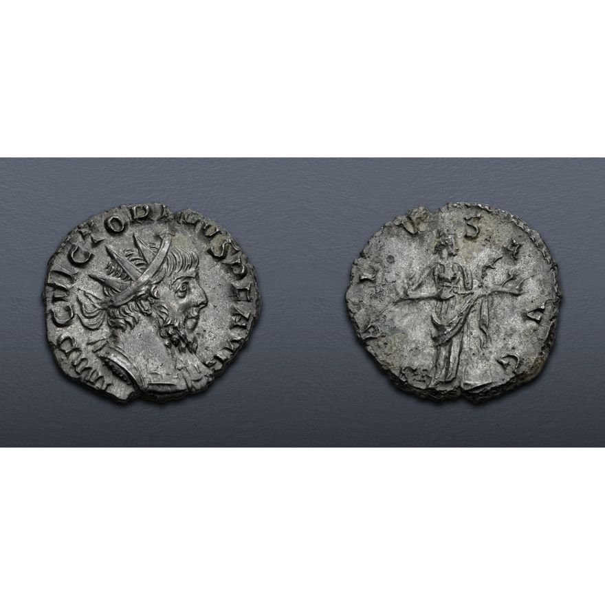 Victorinus Victorinus. Romano-Gallic Emperor, AD 269-271. Antoninianus (20mm, 3.24 ...