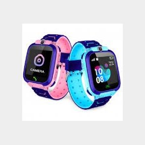 MnM Q529 Kids GPS Smart Watch GPS + LBS + HD Touch Screen + SOS + Torch Blue|