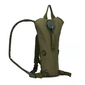 3L Tactical Outdoor Hydration Water Backpack Bag with Bladder Green |