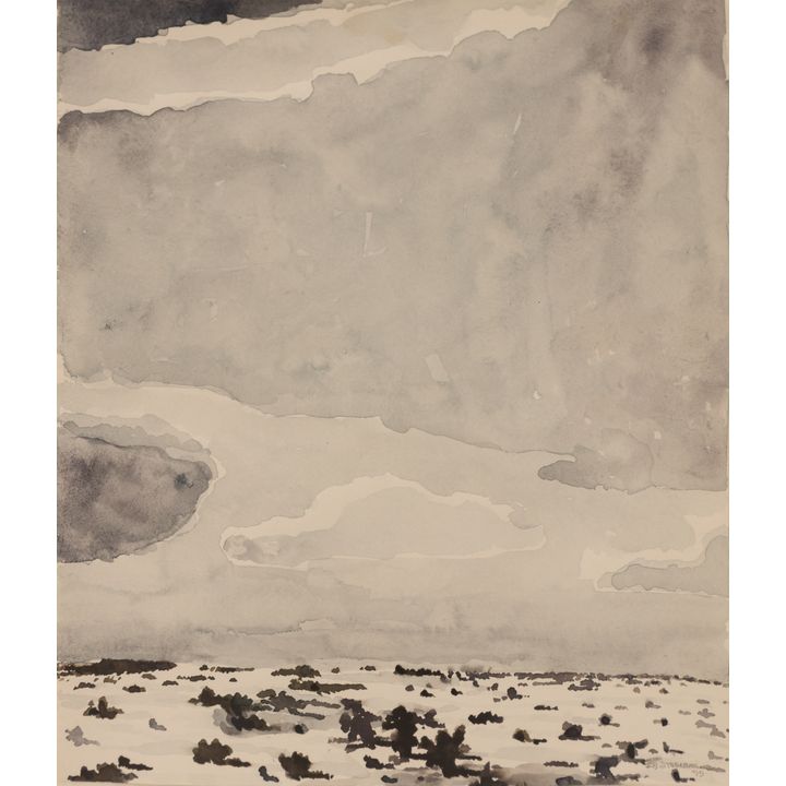Jay Steensma ''Eastern Washington Landscape'' 1979