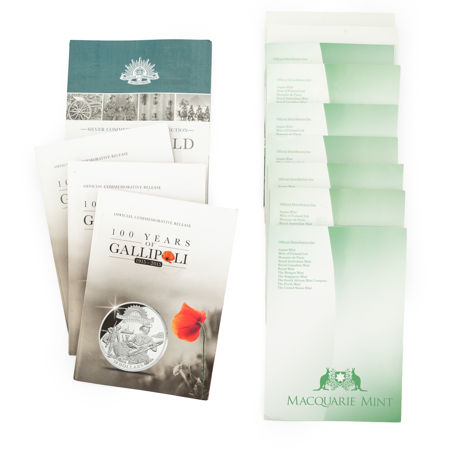 Elizabeth II, Macquarie Mint, Ten Dollars, 2015 - 2017, FDC
