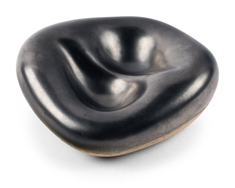 Georges Jouve
(French, 1910-1964) 
Divided Ceramic Bowl