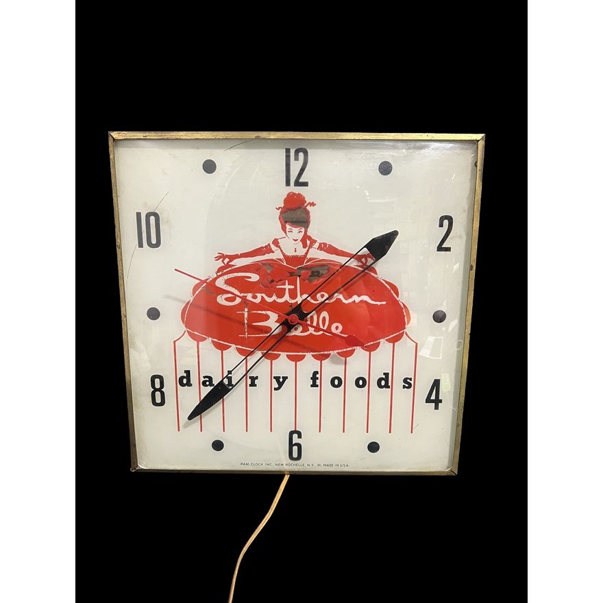 Southern Belle Dairy Pam Clock