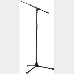 K & M MICROPHONE STAND WITH TELESCOPIC BOOM ARM, 21090