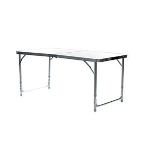 Campground Valhalla Aluminium 1.2m Folding Table White | CRACKED