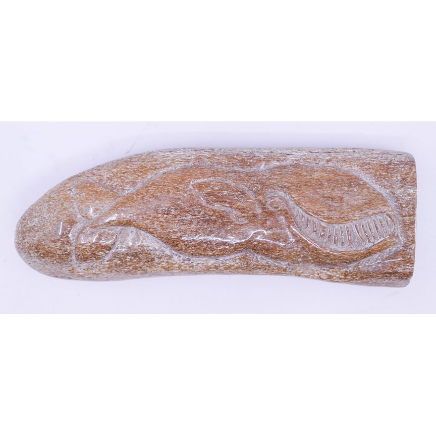 Petrified Whale Bone Carving- 5''