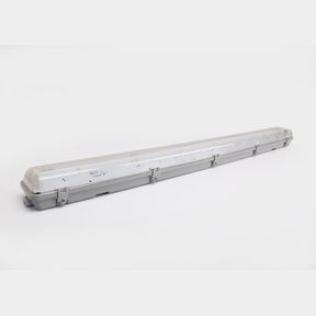 LED Vapour Proof Fixture 2x36W IP65 - LED FITTING 4FT/1.2m Double IP65 TUBES NOT INCLUDED