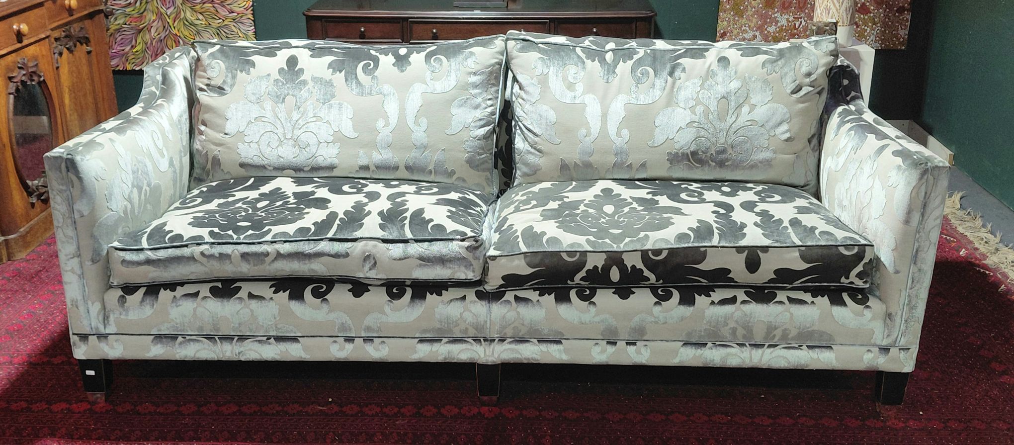 660 · DURESTA TRAFALGAR DAMASK SOFA