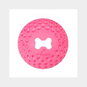 Rogz - Gumz Dog Treat Ball - Small - Pink 659510034717 -51728/1016 B1 (S4) SB