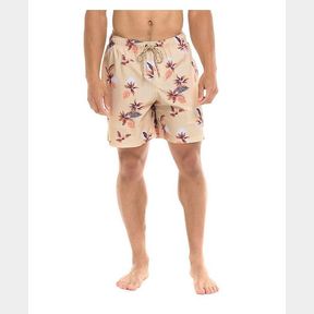 MEDIUM EIDON I'M LEAFING VOLLEY SHORT - WHITE - MEDIUM