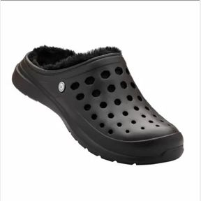 JOYBEES COZY LINED CLOG FOR WOMEN AND MEN FAUX SHOES SZ 9