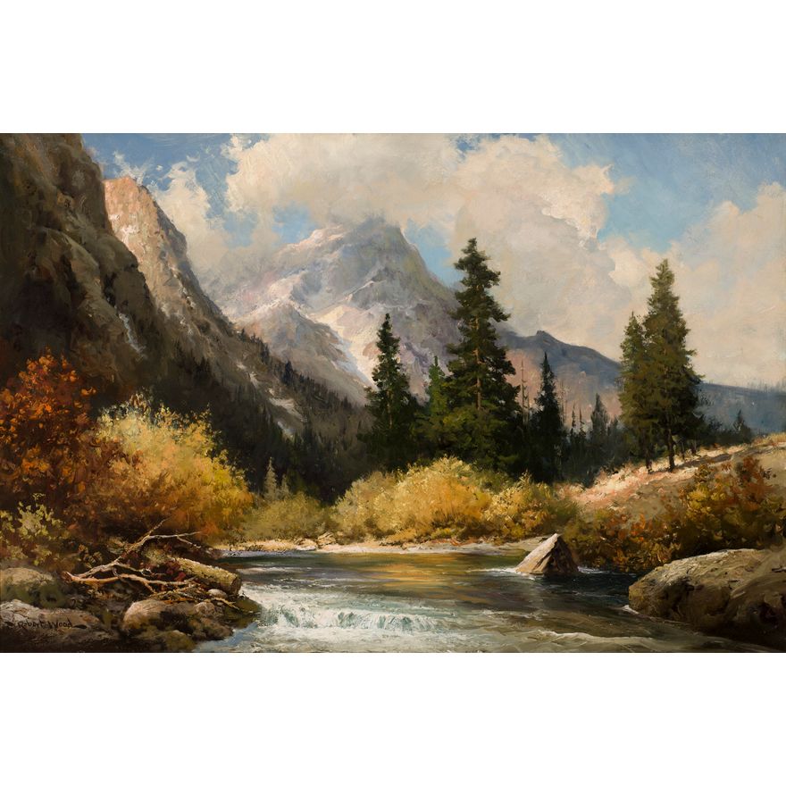 Robert W. Wood (1889 - 1979), Cascade Canyon