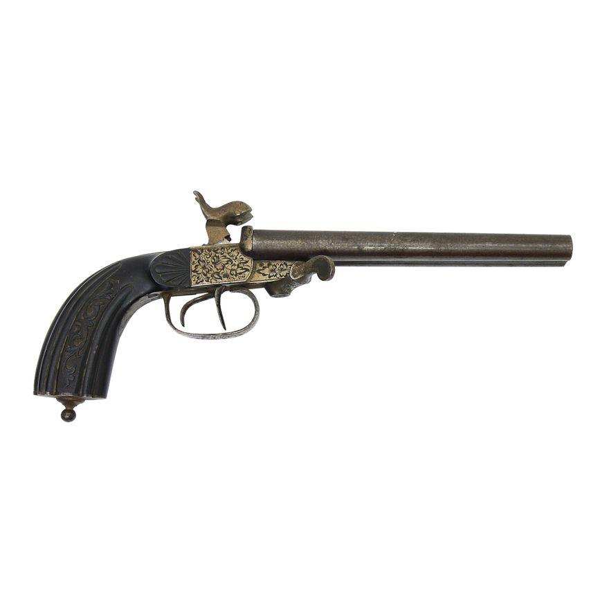 PISTOLET DWULUFOWY, SYSTEM LEFAUCHEUX
