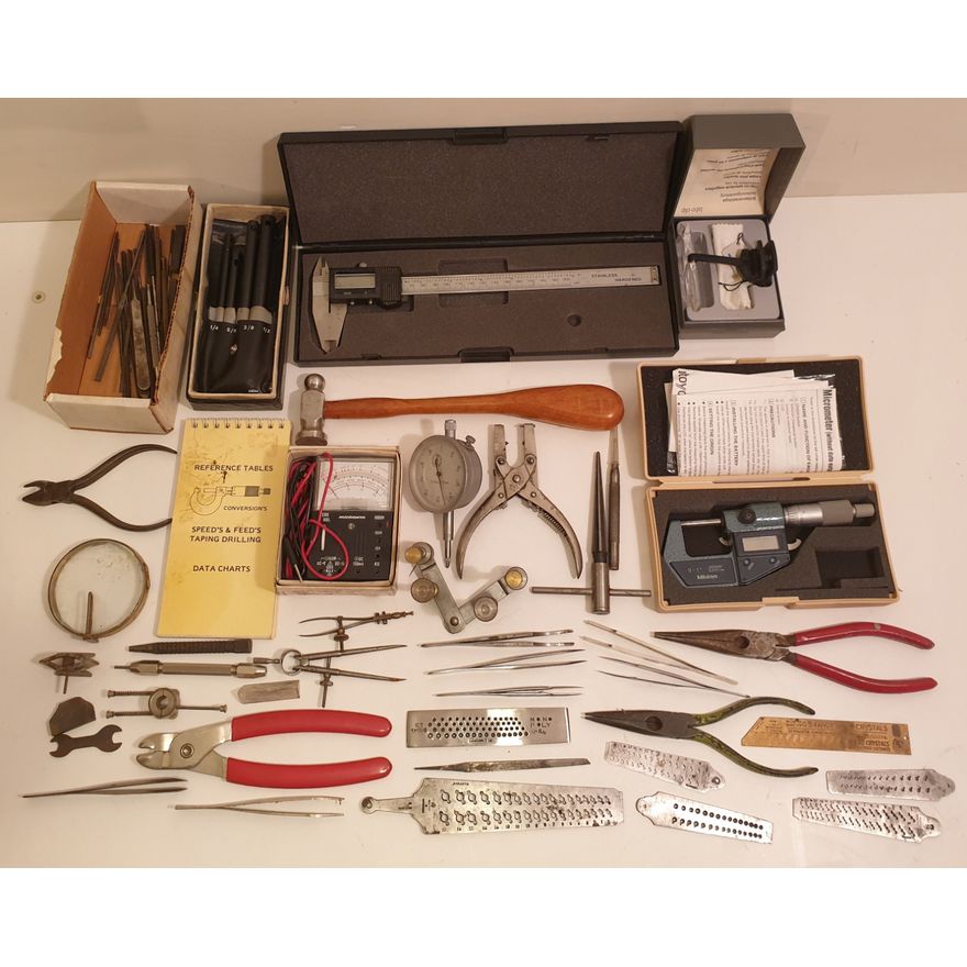 Tools For The Repair of Watches & Clocks