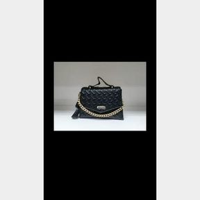 ISAAC MIZRAHI EXCLUSIVE BLACK CHAIN HANDBAG SMALL - 51626/10350