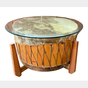 Pow Wow Size Taos Drum With Coffee Table Conversion