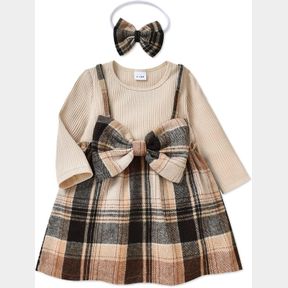 PATPAT BABY GIRL DRESS NEWBORN INFANT GIRLS DRESS LONG SLEEVE TODDLER DRESS (SIZE, 12-18 MONTHS)