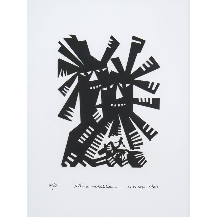 Tadeusz Michaluk | Don Kichot walczy z wiatrakami, 2020 r.