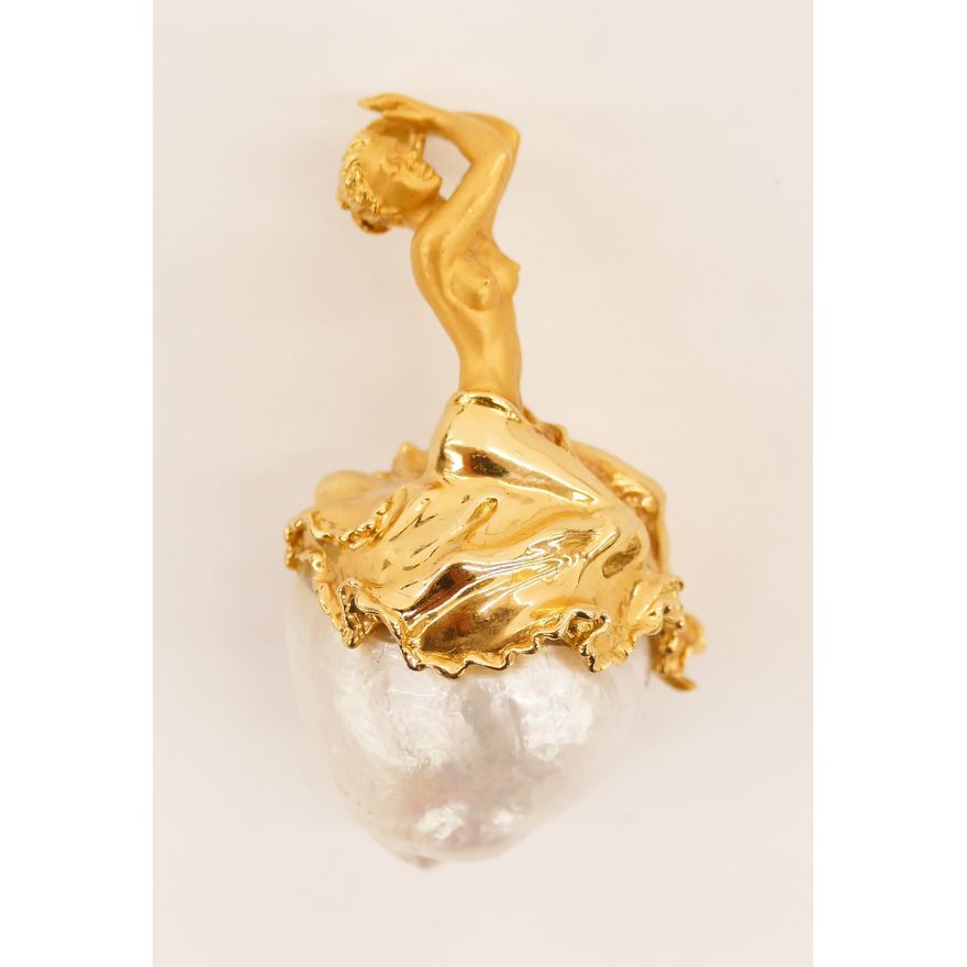 Paspaley 18k South Sea Baroque Pearl Pendant
