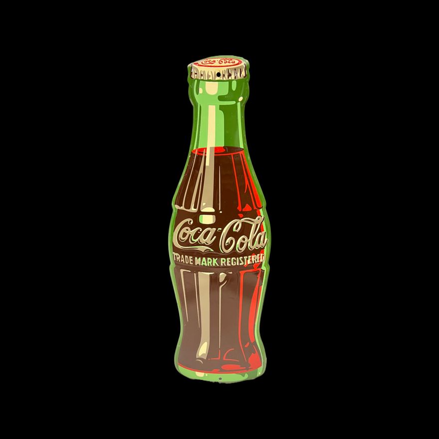 Coca Cola Coke Tin Metal Soda Sign
