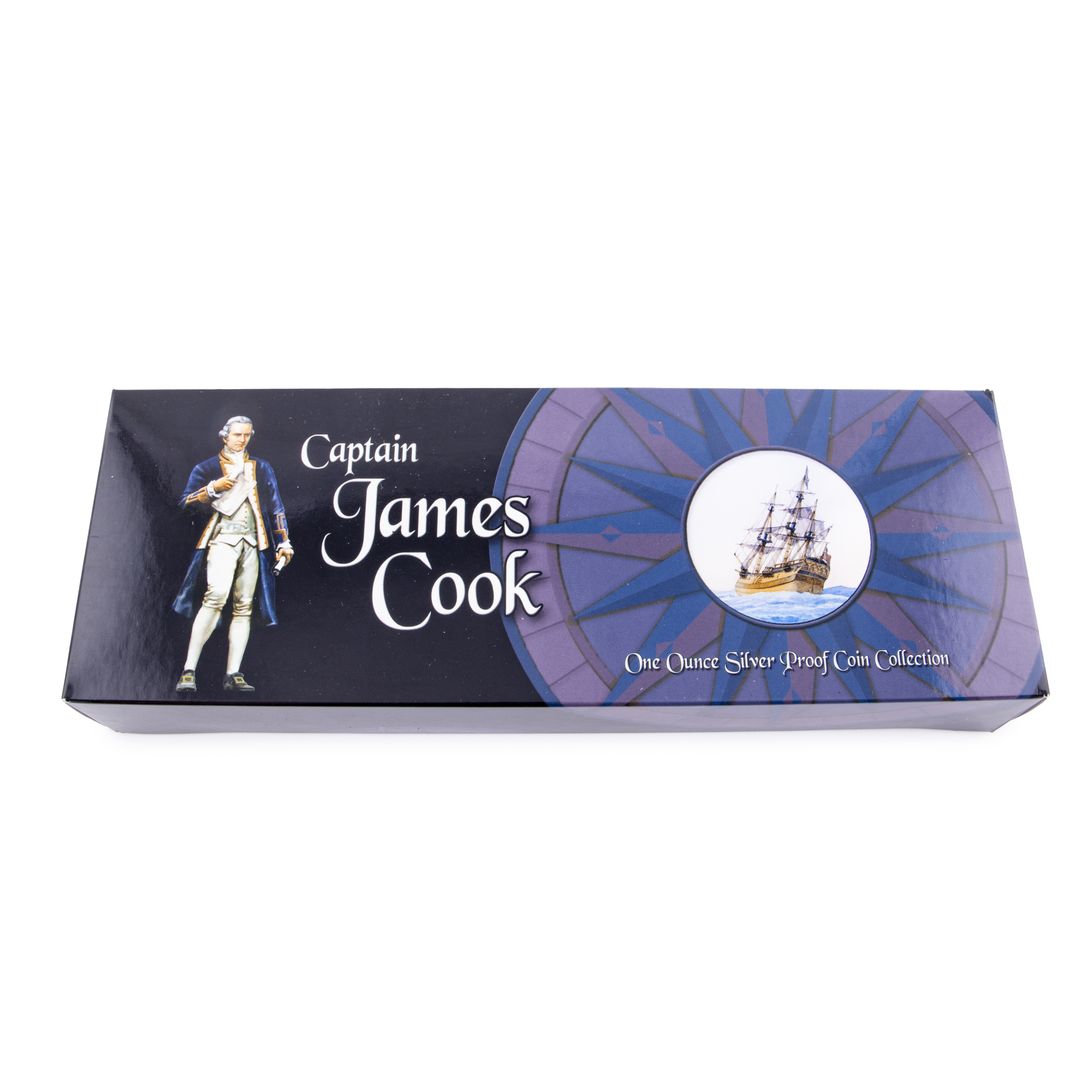 Elizabeth II, Captain James Cook One Ounce Silver Proof Coin Collection, One Dollar, 2009, FDC